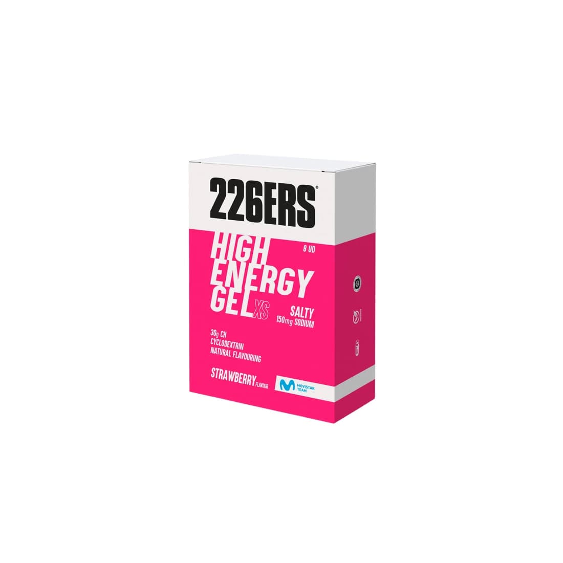 Набор гелей High Energy XS "СОЛЕНАЯ КЛУБНИКА" (8×45гр) |226ERS|