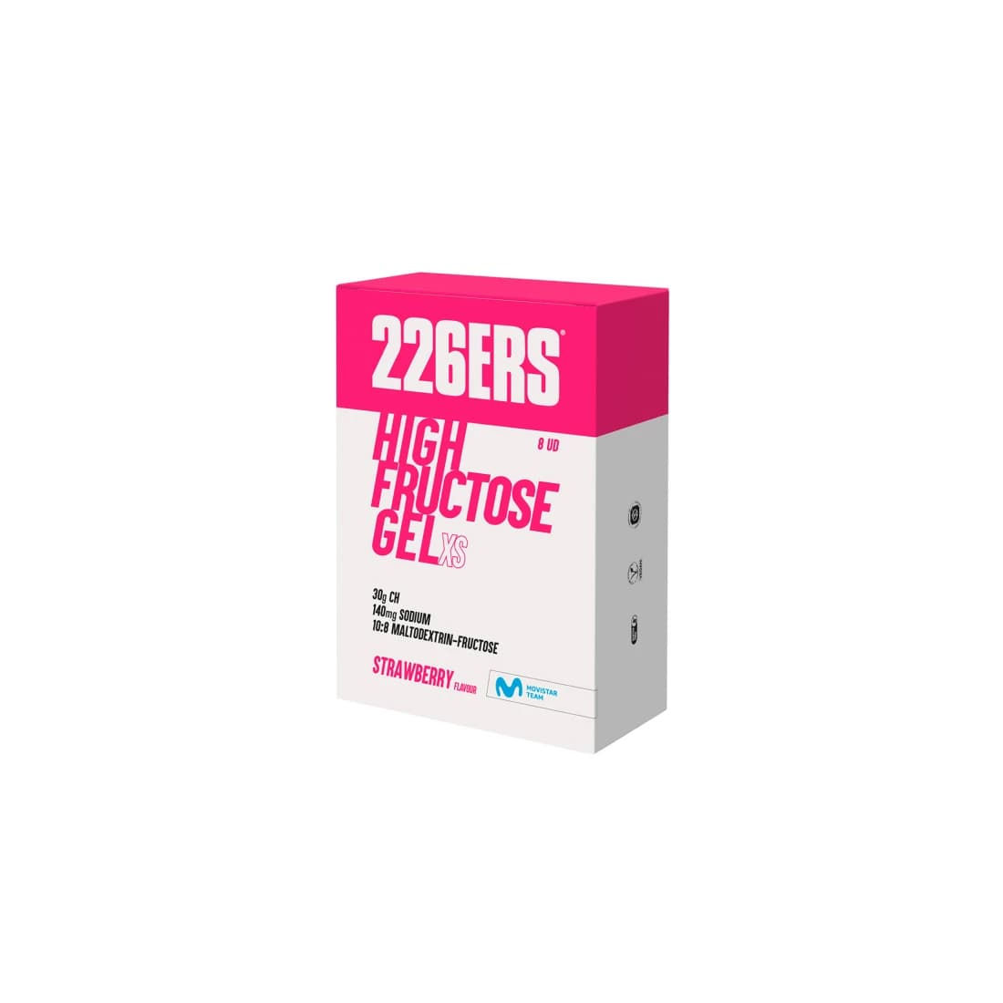 Набор гелей High Fructose XS "КЛУБНИКА" (8×44гр) |226ERS|