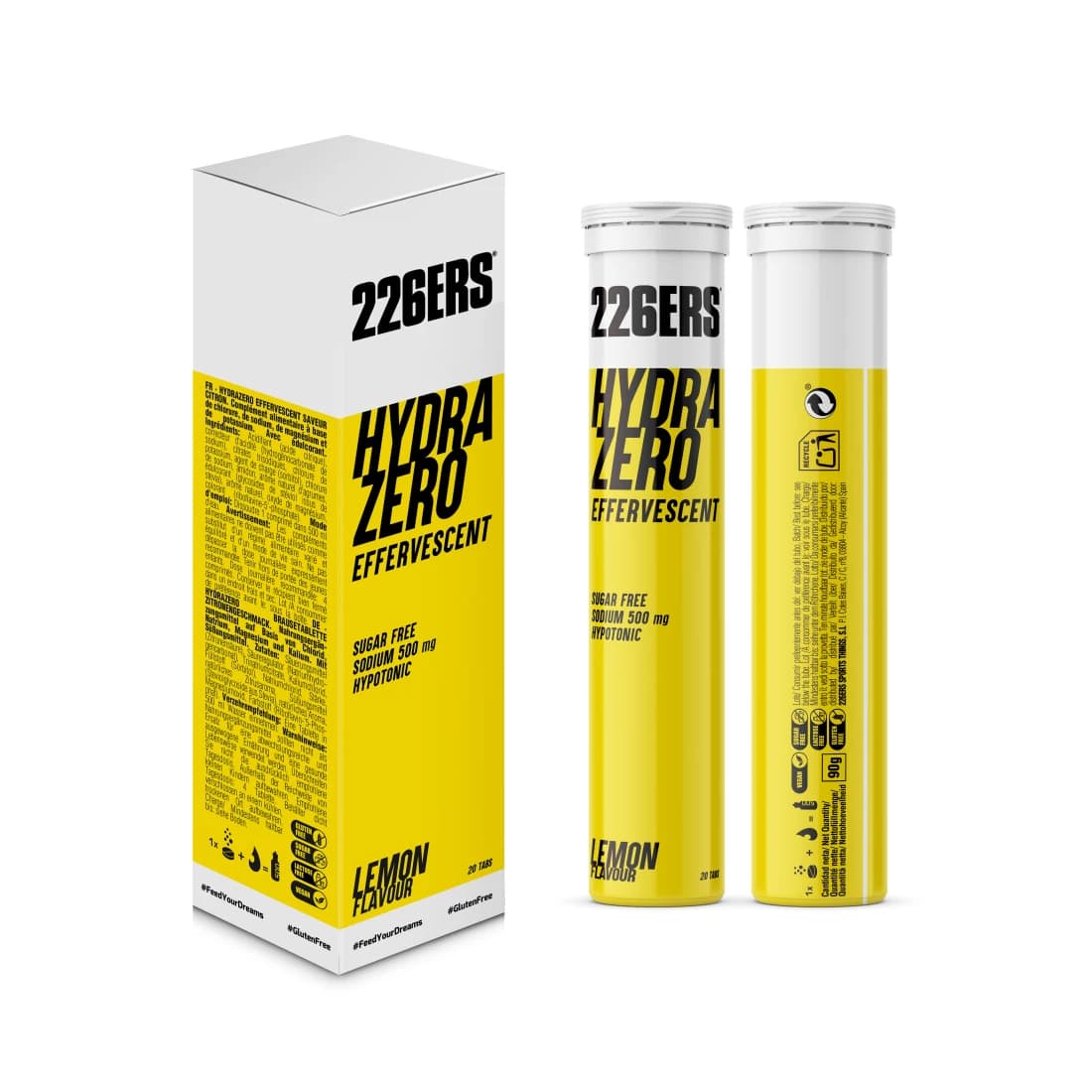 Шипучие таблетки для гидратации Hydrazero Effervescent "ЛИМОН" (20 таблеток) |226ERS|
