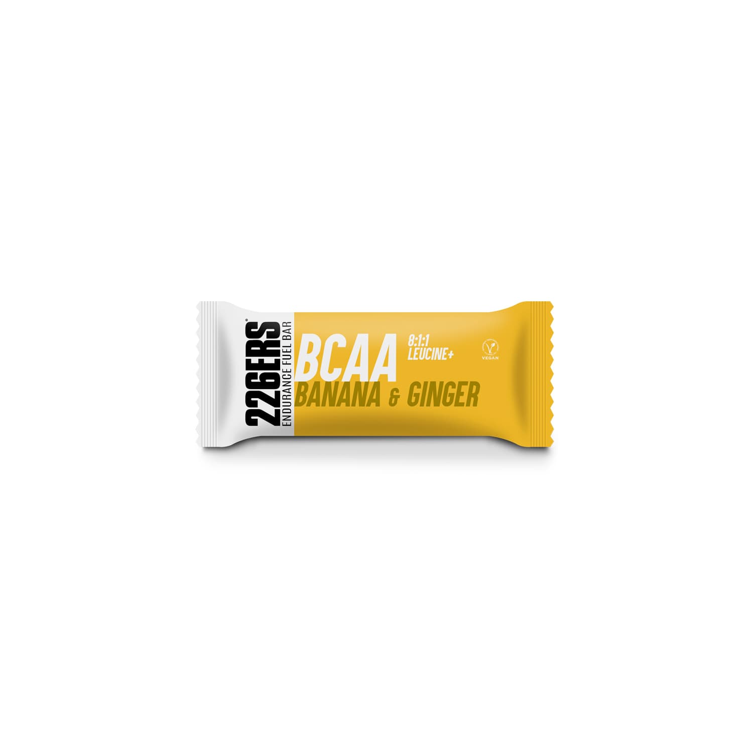 Веганский энергетический батончик Endurance Fuel Bar BCAA "БАНАН И ИМБИРЬ" (60гр / BOX - 24) |226ERS|