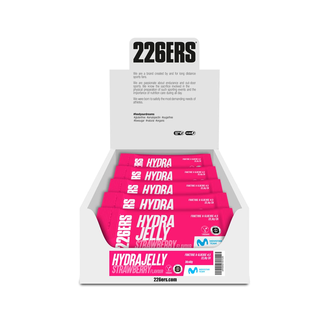 Гель HydraJelly "КЛУБНИКА" (40гр / BOX - 30) |226ERS|